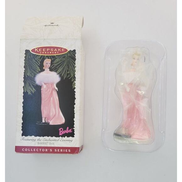 Vintage 1996 Hallmark Barbie Ornament Enchanted Evening 3rd in Series NEW NIB - Picture 6 of 6